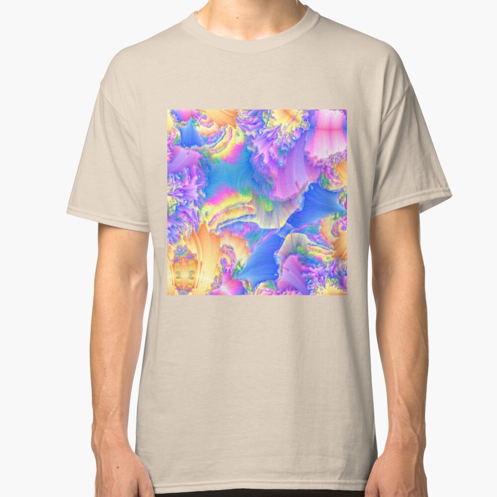 Abstraction of royal blue bass Classic T-Shirt