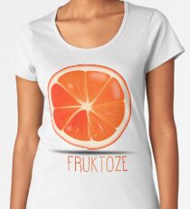 Fruktoze - classic Orange Women's Premium T-Shirt