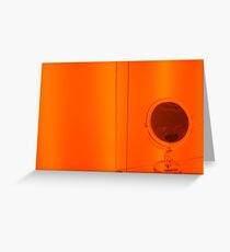 Très Orange Greeting Card
