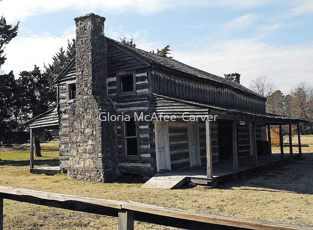 "The Apuckshunnubbee District Choctaw Chief's House at Swink, Oklahoma