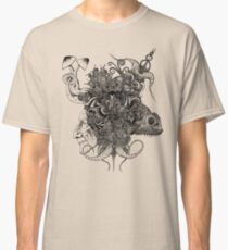 Psilocybinaturearthell Psychedelic Ink Illustration Classic T-Shirt