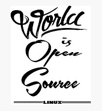 Linux Photographic Print