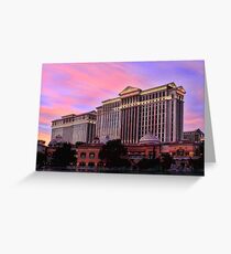 Caesar Sunset Greeting Card