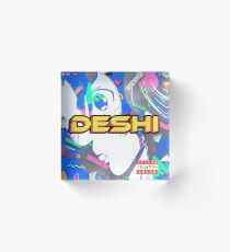 Deshi Anime Lover Hip Hop Acrylic Block