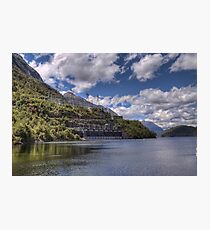 Manapouri Power Station, West Arm Photographic Print