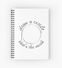 Draw a Circle Spiral Notebook