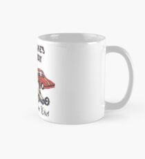 Drag Racing Faded Vintage-Look Great Lakes Dragaway Tasse (Standard)