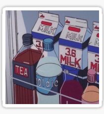 Lofi Anime Art Sticker