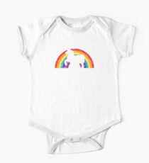 Unicorns Are Born In October Shirt Birthday Month Gift Tee Baby Body Kurzarm