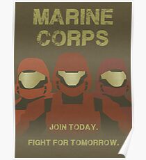 ODST: Enlist Poster Poster
