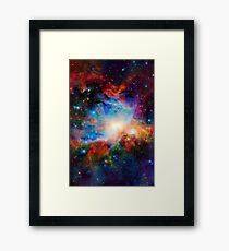 Hubble-Teleskop (Orionnebel) Gerahmtes Wandbild
