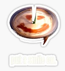 Pegatina put a smile on.