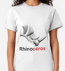 3D Cad/Cam/Cae Rhinoceros Designer Classic T-Shirt