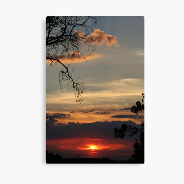 Smudgey Sky Canvas Print