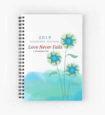Love Never Fails #1b Spiral Notebook