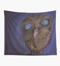 Magician's Owl Wall Tapestry
