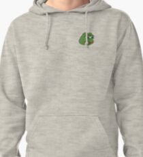 SAD FROG MEME - PEPE THE FROG Pullover Hoodie