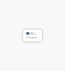 Khalid "ok, ich mache ein Nickerchen" Tweet Sticker