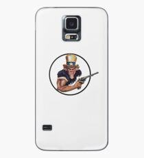 Sam, Uncle Sam - Brandishing His Revolver Case/Skin for Samsung Galaxy