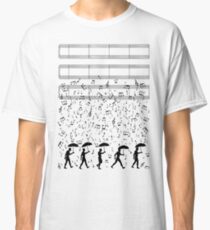 Chanter dans le Raaaain T-shirt classique