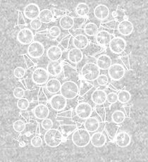 Pile of White Bicycles Kids Pullover Hoodie