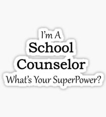 School Counselor Sticker