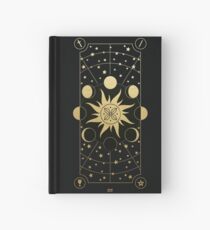 Sonne, Mond und Sterne Notizbuch