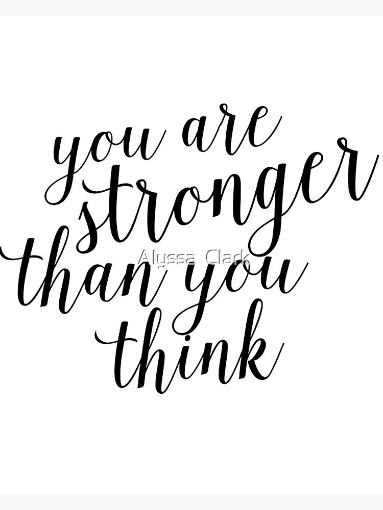 "Inspirational Black and White Calligraphy Typography Quote Text