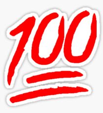 100 Emoji Stickers | Redbubble