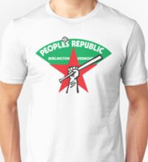 People's Republic of Burlington Softball Team Slim Fit T-Shirt