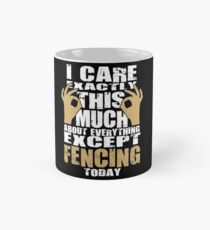 Taza Esgrima los amantes cuidan mucho citar