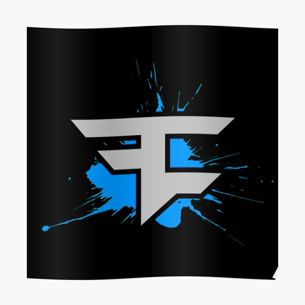 faze clan logo blue - pp clan fortnite