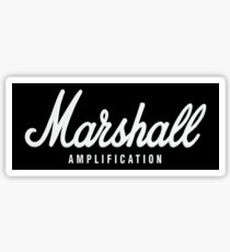 Pegatina Marshall Amplification on black