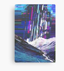 RAIN Glitche Canvas Print
