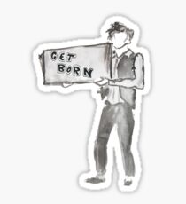 Subterranean Homesick Blues Sticker