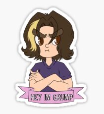 Hey i'm grump Sticker