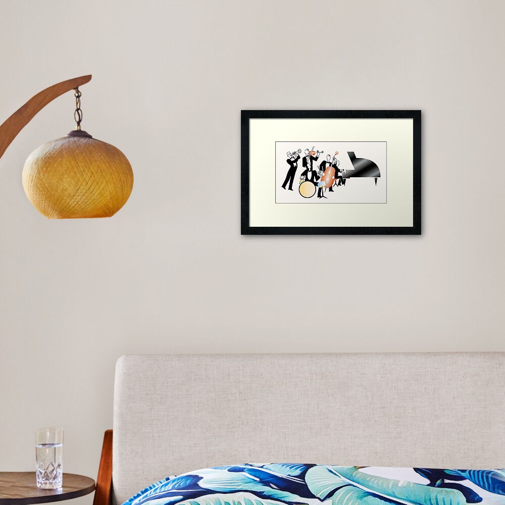 NDVH Jeeves and Wooster (without title) Framed Art Print