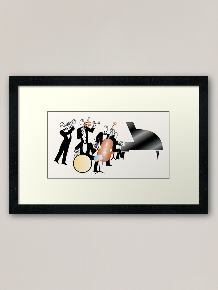 Alternate view of NDVH Jeeves and Wooster (without title) Framed Art Print
