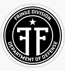 Fringe Division department of defense Sticker