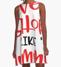 Vestido acampanado Amor a la tienda momia