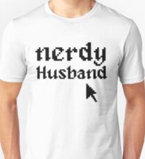Nerdy Husband Gift Wedding Anniversary Geek Mr. Unisex T-Shirt