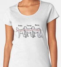 Putin = Trump = Nunes Premium Rundhals-Shirt