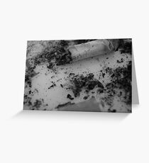 Ashtray Greeting Card