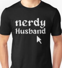Nerdy Husband Gift Wedding Computer Geek Unisex T-Shirt