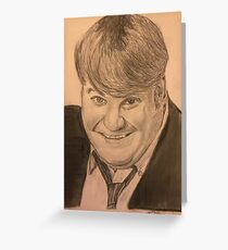 Chris Farley - Hand Drawn Greeting Card