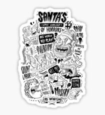 Santa's Little Workshop of Horrors Sticker