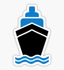 Containerschiff Sticker