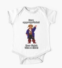 Du kämpfst wie eine Kuh! Baby Body Kurzarm