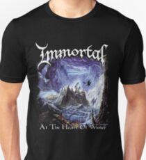 Camiseta ajustada Inmortal Black Metal en el corazón del invierno