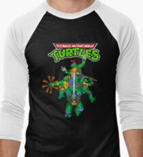Camiseta ¾ bicolor para hombre COWABUNGA!
